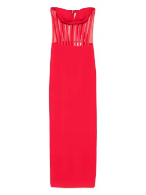 Платье-корсет без бретелей