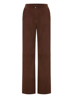 Замшевые брюки