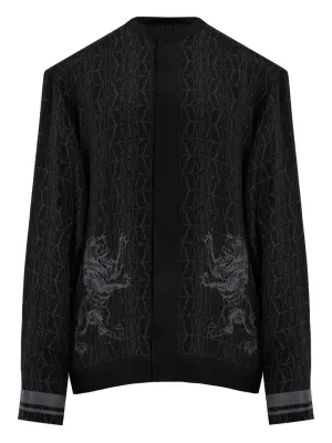 декорированная рубашка с узором