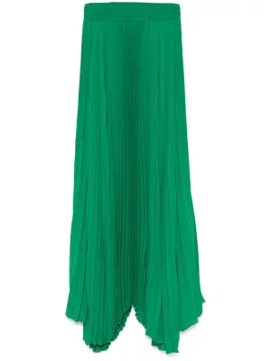 Плиссированная юбка макси