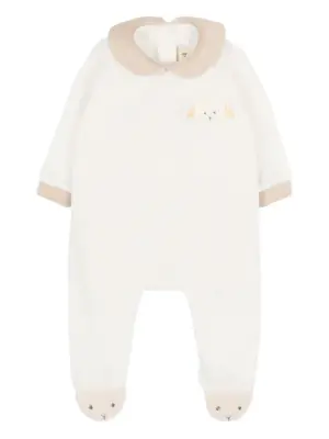 Детский комбинезон с вышивкой в виде овечки