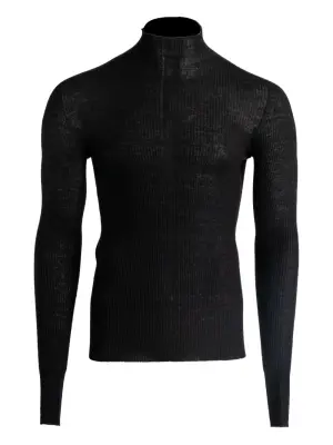 Свитер с высоким воротом