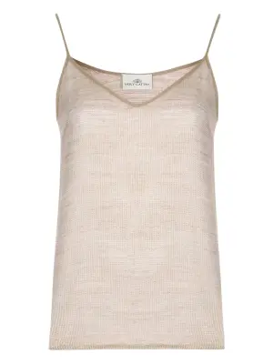 Топ с V-образным вырезом