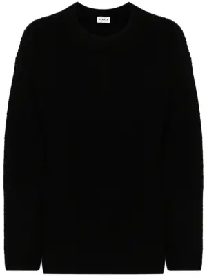 Кашемировый джемпер с круглым вырезом