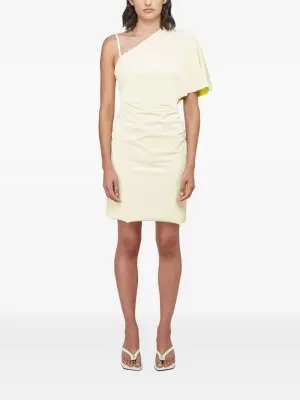 Платье Slick асимметричного кроя с драпировкой