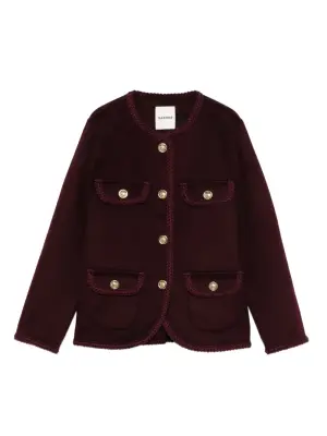 Жакет из смесовой шерсти