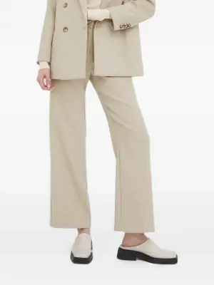 Брюки с завышенной талией