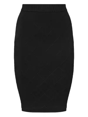 Юбка с узором в ромб