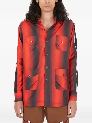 Куртка-рубашка в полоску