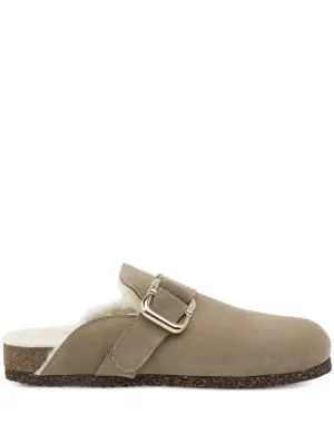 Мюли с пряжкой