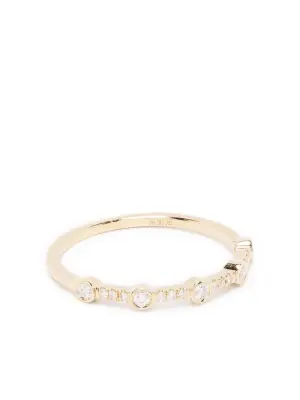 Кольцо из желтого золота с бриллиантами