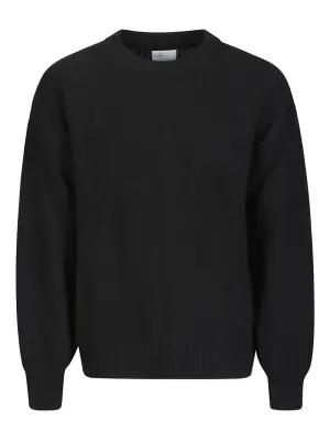 Джемпер с круглым вырезом из мериносовой шерсти