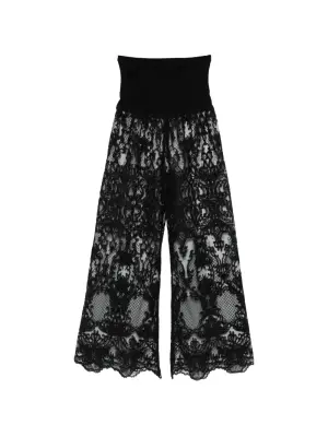 Кружевные брюки