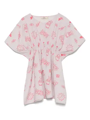 платье с принтом