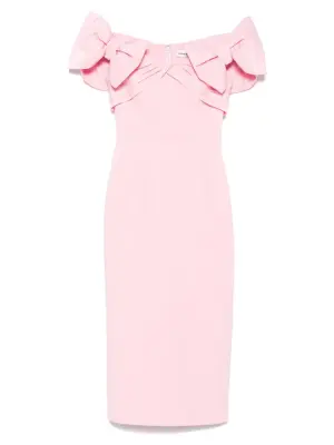 Платье с бантом