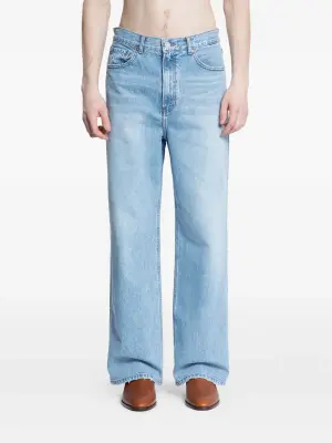 Прямые джинсы