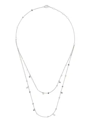 Колье из белого золота с бриллиантами