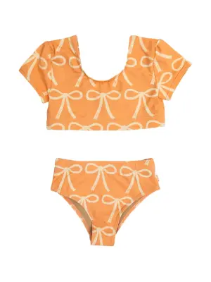 Комплект бикини с принтом в виде бантов