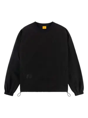 Свитер с отделкой швами