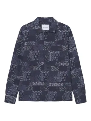 Рубашка с принтом