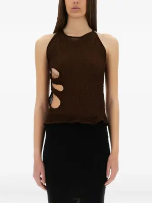 Топ Lily с вырезом халтер