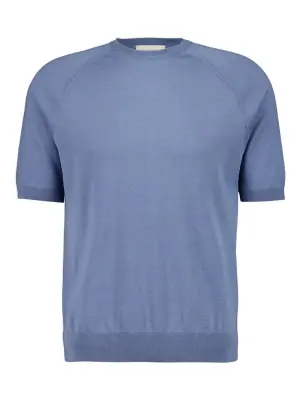 Свитер с короткими рукавами реглан