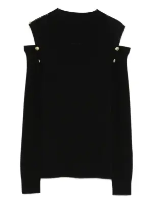 Блуза с открытыми плечами