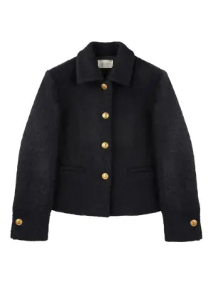 Пиджак из ткани букле