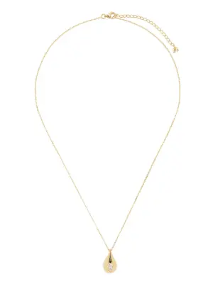 Колье Water Droplet из желтого золота