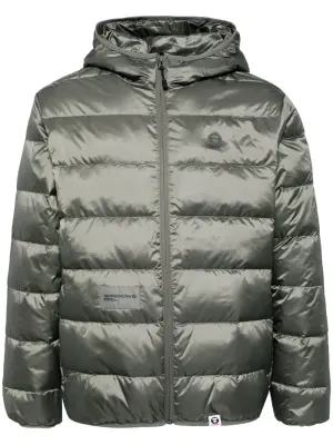 Пуховик с логотипом