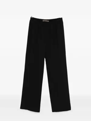 Брюки из твила на резинке