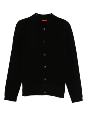 Кардиган с воротником поло