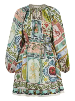 Мини-платье с принтом Tommasina