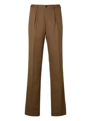 Брюки со складками