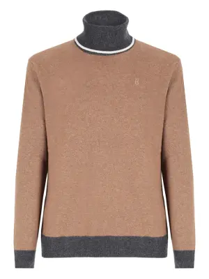 Свитер с высоким воротником