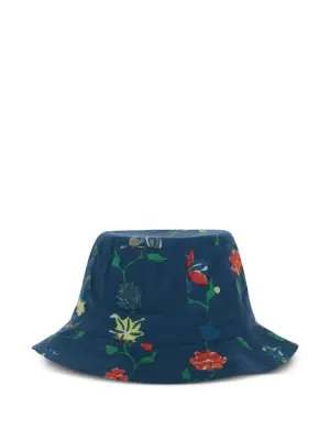 Панама с цветочным принтом
