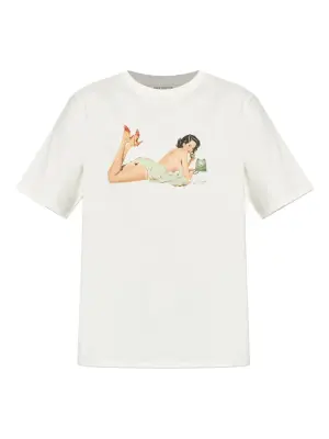 Футболка с графичным принтом