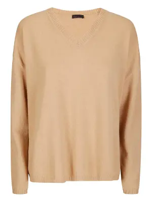 Свитер с V-образным вырезом
