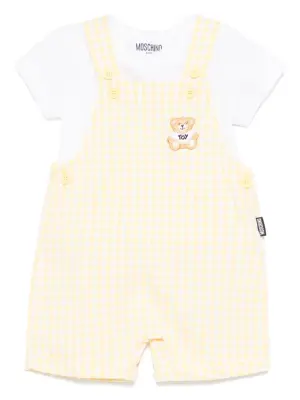 Комбинезон в клетку гингем