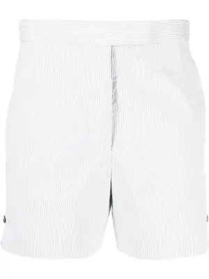 Striped tailored shorts