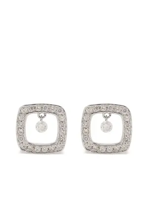 Серьги-гвоздики Vega из белого золота с бриллиантами