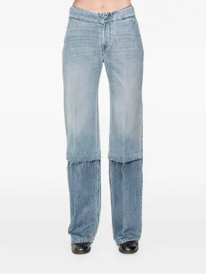 брюки Passi с необработанным краем