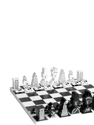 Двухцветная шахматная доска