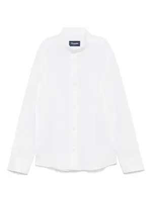 Рубашка с воротником-стойкой