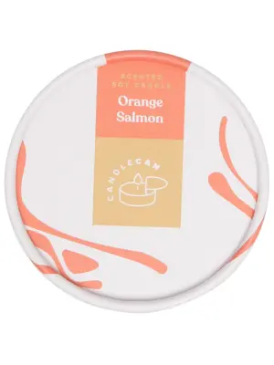 ароматическая свеча Candlecan Orange Salmon