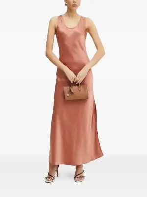 Платье макси с разрезами