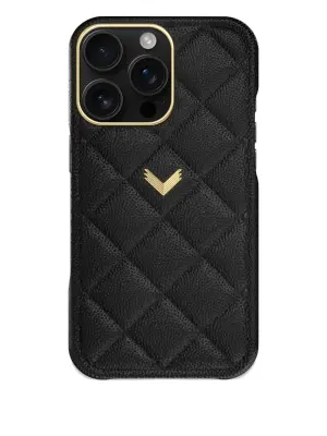 Чехол для iPhone 16 из стеганой кожи