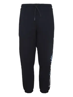 Спортивные брюки с принтом граффити