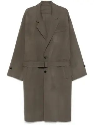 Пальто со съемными лацканами