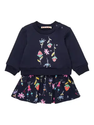 Многослойное платье